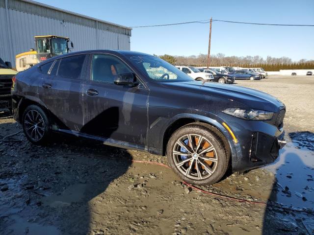 5UX43EX04R9U36711 - 2024 BMW X6 M60I BLUE photo 4