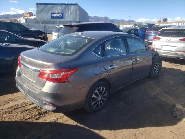 3N1AB7AP3GY317874 - 2016 NISSAN SENTRA S SILVER photo 3