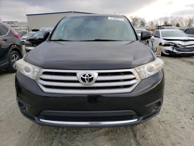 5TDZA3EH7DS039949 - 2013 TOYOTA HIGHLANDER BASE BLACK photo 5