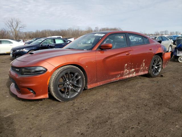 2C3CDXCT6NH195593 - 2022 DODGE CHARGER R/T ORANGE photo 1