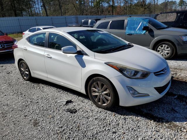 5NPDH4AE5EH464732 - 2014 HYUNDAI ELANTRA SE WHITE photo 4