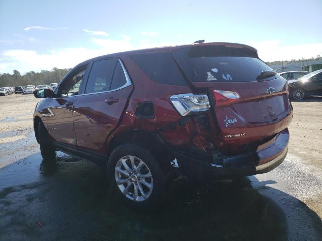 3GNAXKEV5LS501017 - 2020 CHEVROLET EQUINOX LT BURGUNDY photo 2