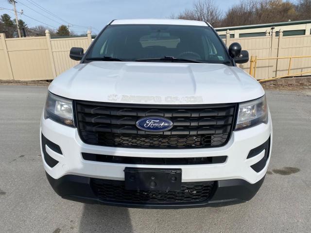 1FM5K8ARXKGA29202 - 2019 FORD EXPLORER POLICE INTERCEPTOR WHITE photo 6