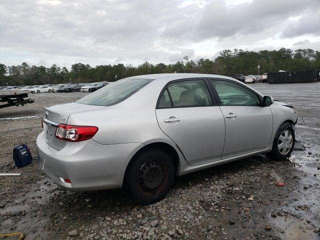JTDBU4EE8B9156889 - 2011 TOYOTA COROLLA BASE 银色 照片 3