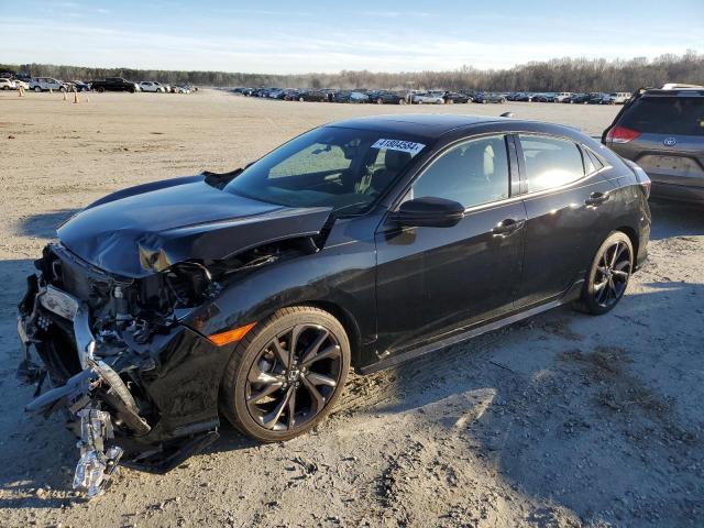 SHHFK7H98HU217372 - 2017 HONDA CIVIC SPORT TOURING BLACK photo 1