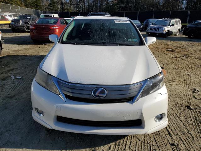 JTHBB1BA2A2024626 - 2010 LEXUS HS 250H WHITE photo 5