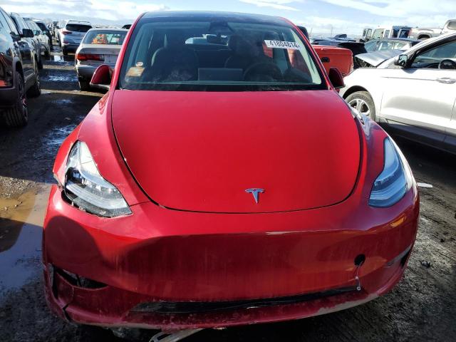 7SAYGAEE5PF617725 - 2023 TESLA MODEL Y RED photo 5