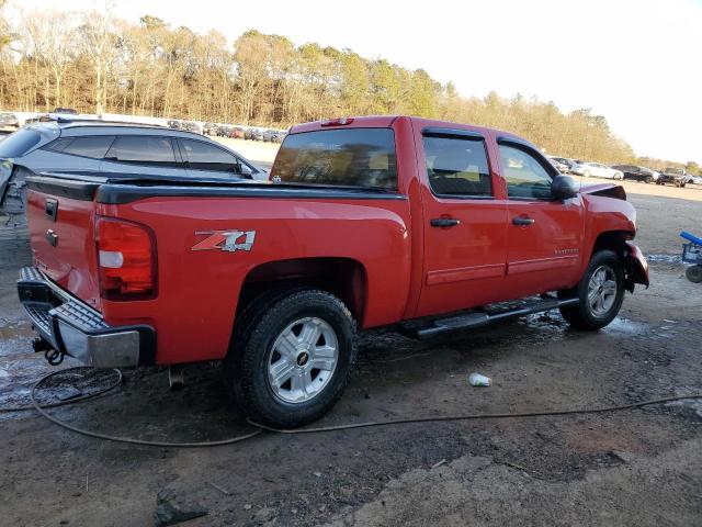 3GCPKSE39BG294746 - 2011 CHEVROLET SILVERADO K1500 LT RED photo 3