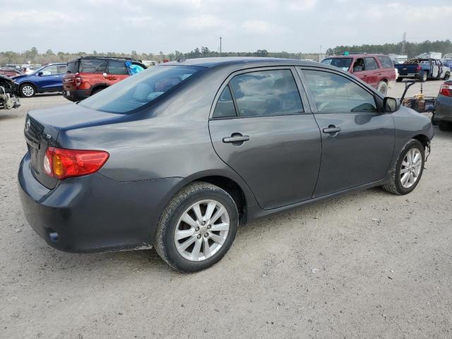 1NXBU4EE9AZ264736 - 2010 TOYOTA COROLLA BASE GRAY photo 3