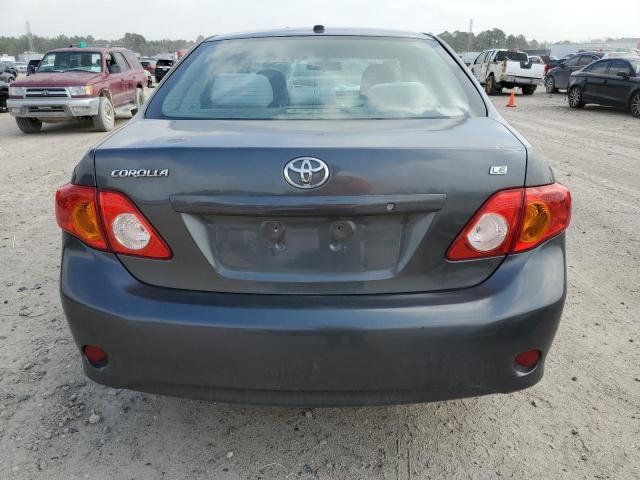 1NXBU4EE9AZ264736 - 2010 TOYOTA COROLLA BASE GRAY photo 6