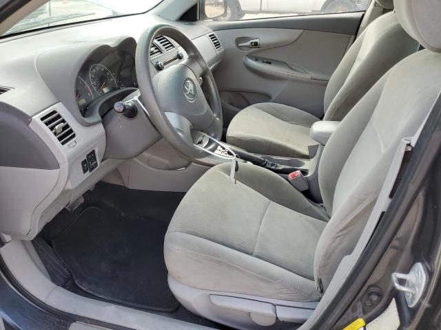 1NXBU4EE9AZ264736 - 2010 TOYOTA COROLLA BASE GRAY photo 7