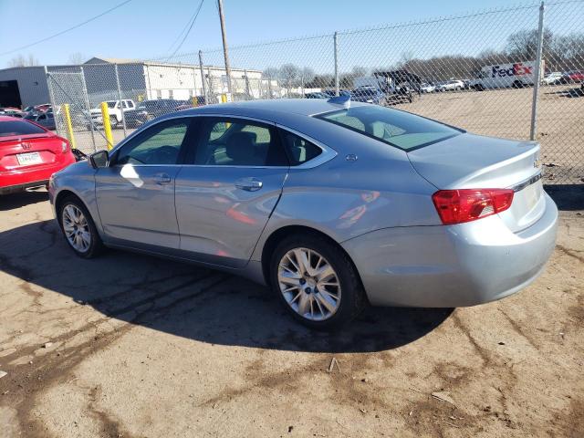 1G11Z5SL6FU116425 - 2015 CHEVROLET IMPALA LS BLUE photo 2