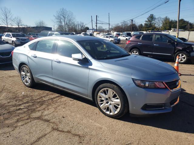 1G11Z5SL6FU116425 - 2015 CHEVROLET IMPALA LS BLUE photo 4