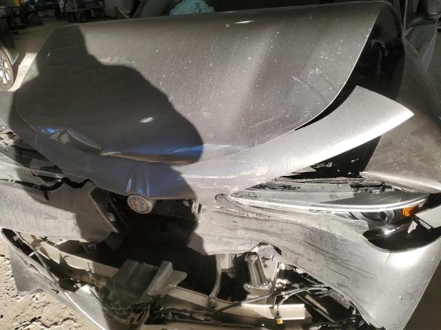 ZASFAKBNXJ7B80163 - 2018 ALFA ROMEO STELVIO TI ნაცრისფერი ფოტო 12