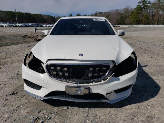 WDDHF5KBXGB204631 - 2016 MERCEDES-BENZ E 350 WHITE photo 5