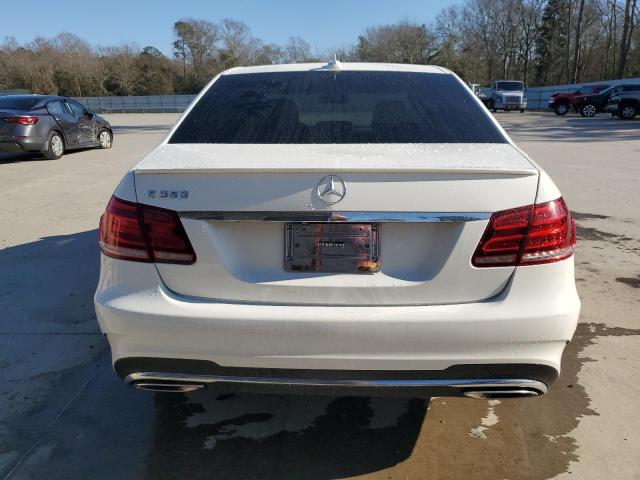 WDDHF5KBXGB204631 - 2016 MERCEDES-BENZ E 350 WHITE photo 6