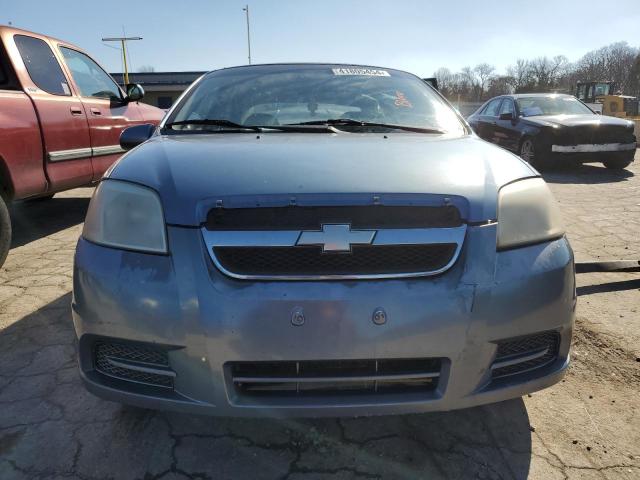 KL1TD56678B052386 - 2008 CHEVROLET AVEO BASE BLUE photo 5