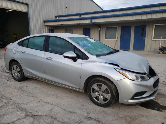 1G1BC5SM4J7157139 - 2018 CHEVROLET CRUZE LS SILVER photo 4