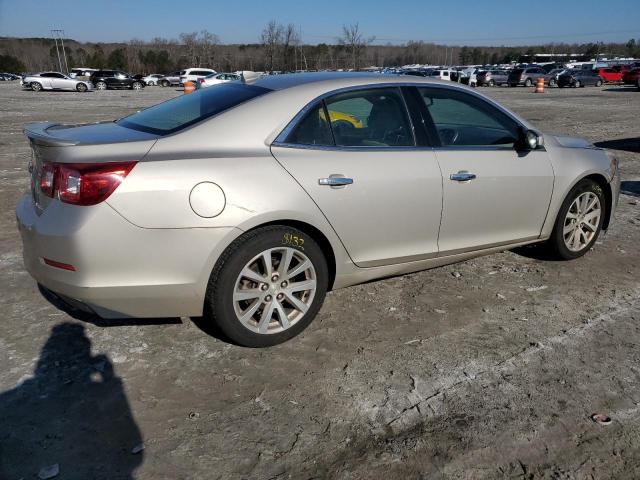 1G11H5SL9EF154432 - 2014 CHEVROLET MALIBU LTZ 金色 照片 3