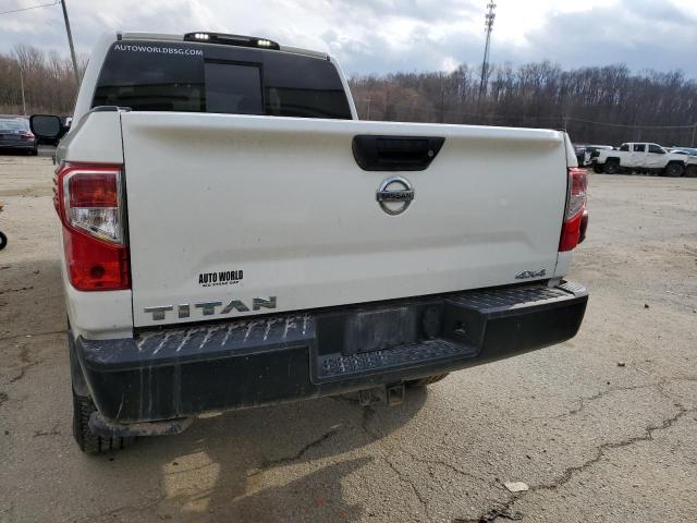 1N6AA1EJXJN542250 - 2018 NISSAN TITAN S WHITE photo 6