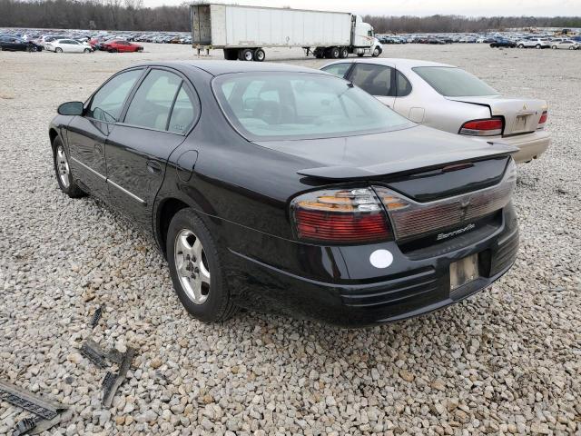 1G2HX54K424170126 - 2002 PONTIAC BONNEVILLE SE BLACK photo 2