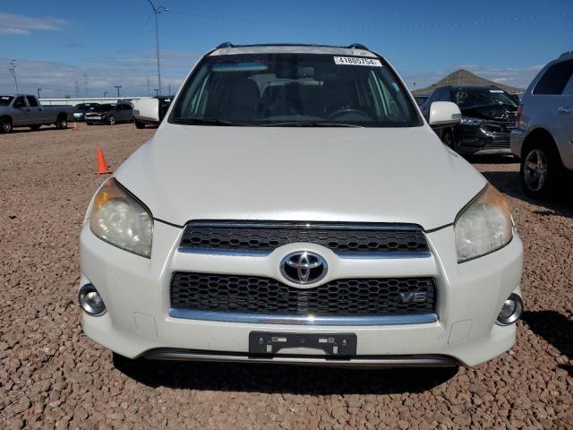 2T3DK4DV2AW019154 - 2010 TOYOTA RAV4 LIMITED WHITE photo 5