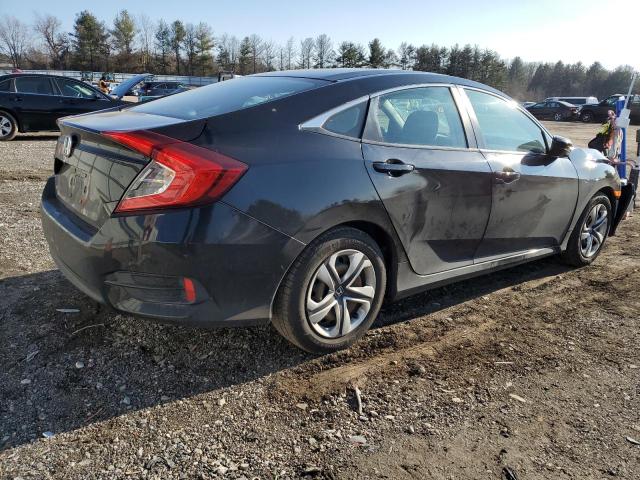 19XFC2F57HE226300 - 2017 HONDA CIVIC LX BLACK photo 3