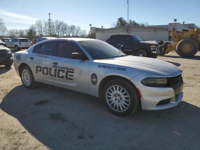 2C3CDXKT0HH531017 - 2017 DODGE CHARGER POLICE TWO TONE photo 4