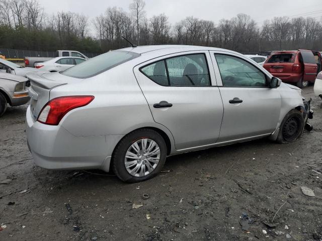 3N1CN7AP6GL824314 - 2016 NISSAN VERSA S SILVER photo 3