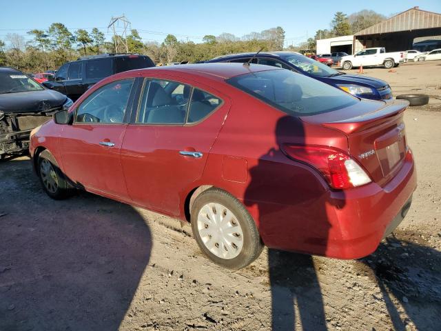 3N1CN7AP9GL859719 - 2016 NISSAN VERSA S RED photo 2