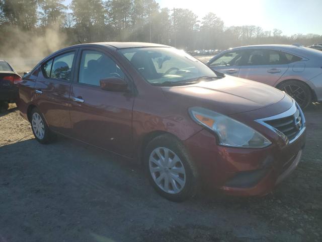 3N1CN7AP9GL859719 - 2016 NISSAN VERSA S RED photo 4