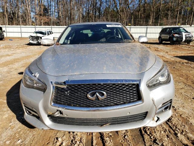 JN1BV7AP1FM337943 - 2015 INFINITI Q50 BASE SILVER photo 5