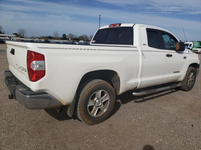 5TFRW5F18GX198718 - 2016 TOYOTA TUNDRA DOUBLE CAB SR/SR5 WHITE photo 3