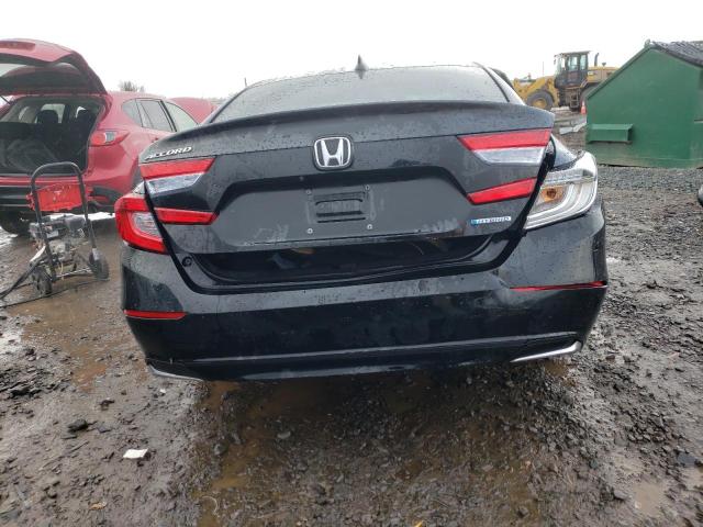 1HGCV3F19JA005811 - 2018 HONDA ACCORD HYBRID BLACK photo 6