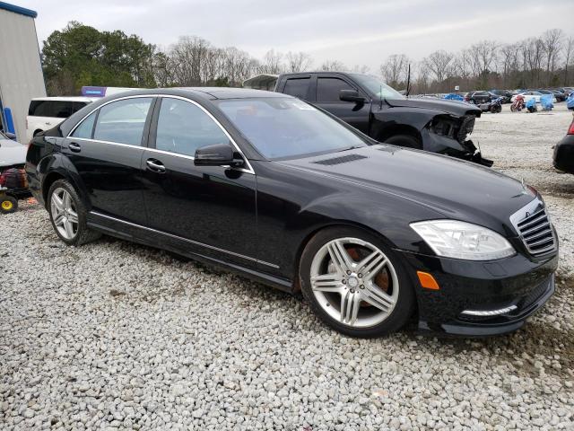 WDDNG9EB2DA533473 - 2013 MERCEDES-BENZ S 550 4MATIC BLACK photo 4