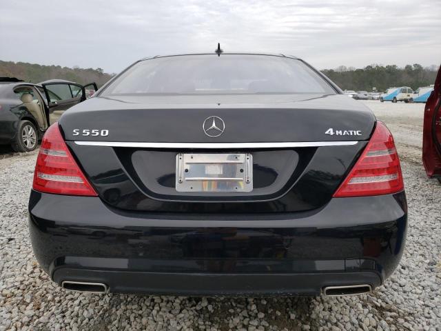 WDDNG9EB2DA533473 - 2013 MERCEDES-BENZ S 550 4MATIC BLACK photo 6