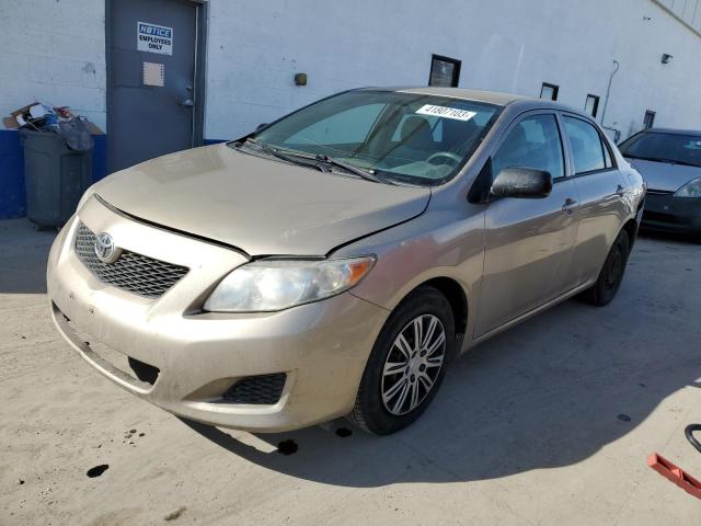 1NXBU40EX9Z145824 - 2009 TOYOTA COROLLA BASE 金色 照片 1