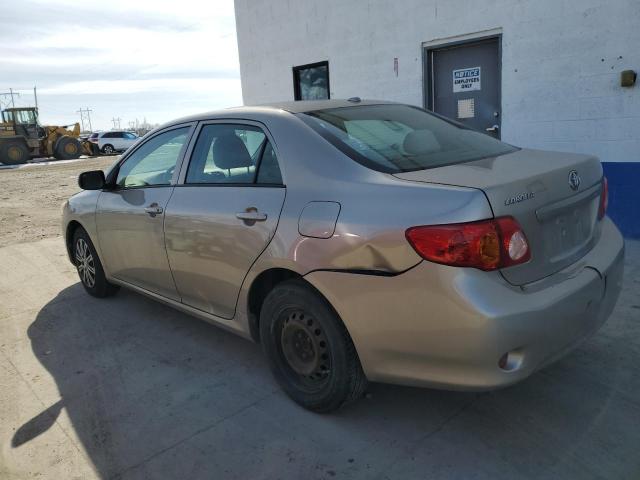 1NXBU40EX9Z145824 - 2009 TOYOTA COROLLA BASE 金色 照片 2