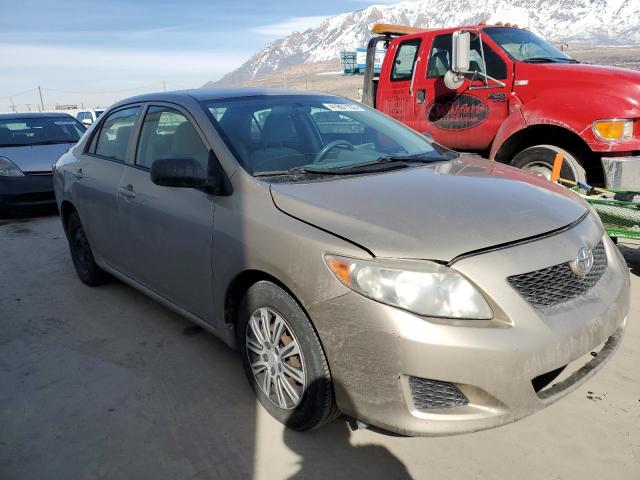 1NXBU40EX9Z145824 - 2009 TOYOTA COROLLA BASE 金色 照片 4