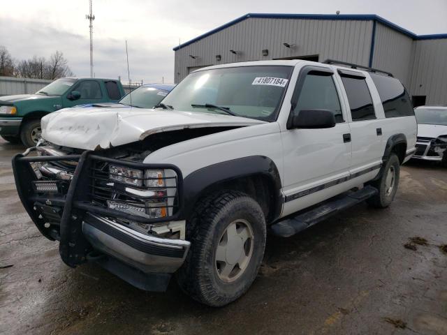 3GNFK16R9XG128492 - 1999 CHEVROLET SUBURBAN K1500 WHITE photo 1