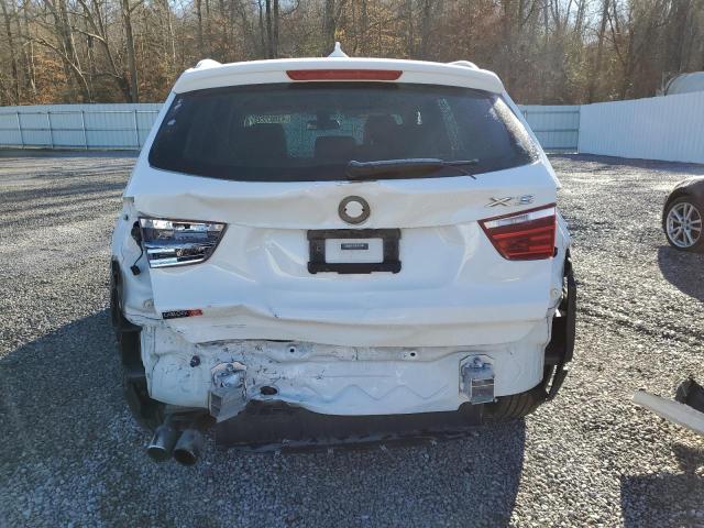 5UXWZ7C31H0V91769 - 2017 BMW X3 SDRIVE28I WHITE photo 6