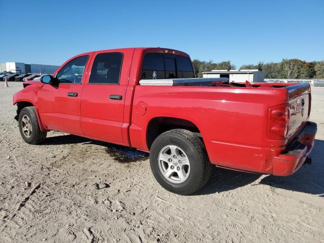 1D7HE48K57S179190 - 2007 DODGE DAKOTA QUAD SLT RED photo 2