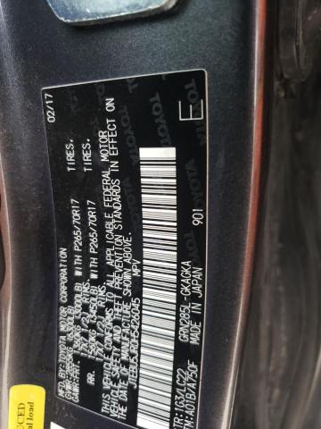 JTEBU5JR0H5426045 - 2017 TOYOTA 4RUNNER SR5/SR5 PREMIUM 灰色 照片 13