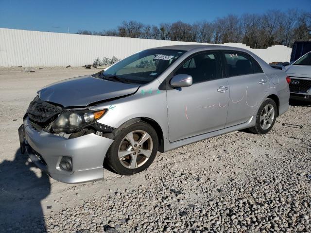 2T1BU4EE0BC567780 - 2011 TOYOTA COROLLA BASE SILVER photo 1