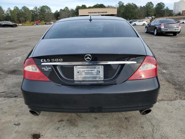 WDDDJ75X86A038565 - 2006 MERCEDES-BENZ CLS 500C BLACK photo 6