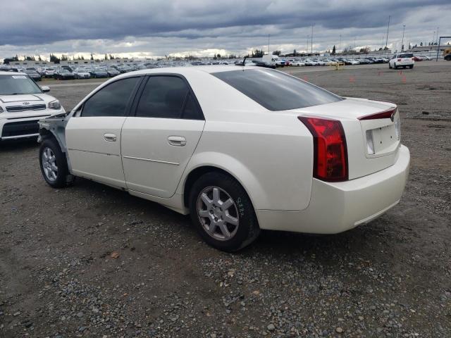 1G6DM57T260140386 - 2006 CADILLAC CTS WHITE photo 2