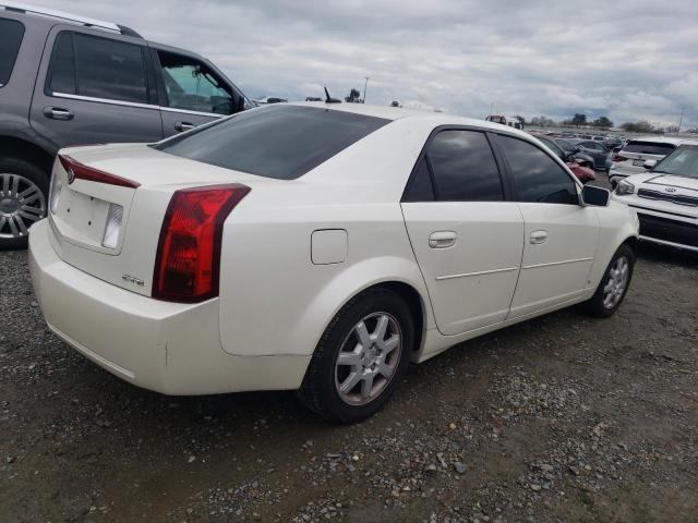 1G6DM57T260140386 - 2006 CADILLAC CTS WHITE photo 3