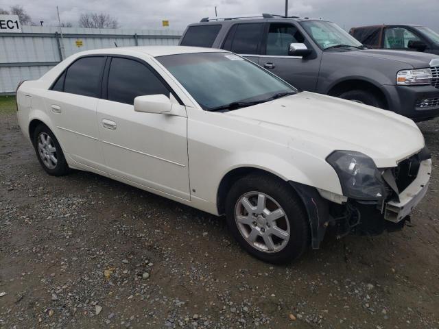 1G6DM57T260140386 - 2006 CADILLAC CTS WHITE photo 4