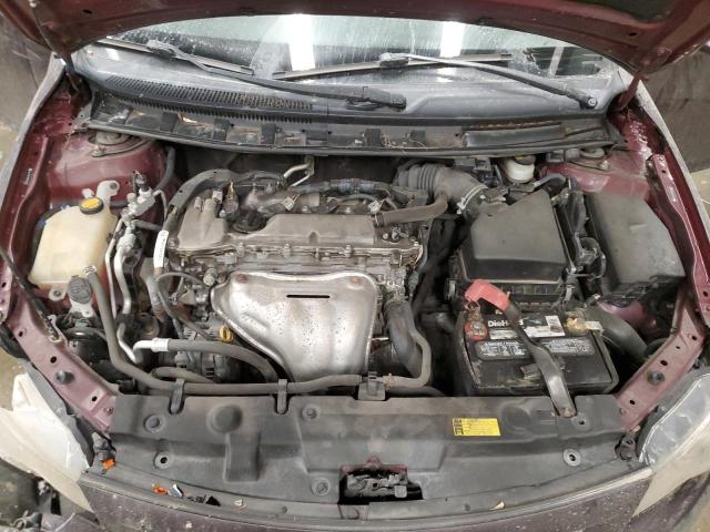 JTKJF5C74C3043194 - 2012 TOYOTA SCION TC Tünd qırmızı foto 11