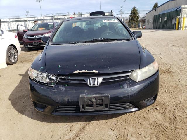 2HGFG12857H573773 - 2007 HONDA CIVIC EX BLACK photo 5